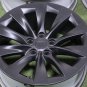 JDM <Rare/> Tesla model S genuine 19in 8J+40 PCD120 matte black paint N...
