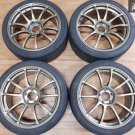 JDM Yokohama Advan RZ Wheel 18 inch 8.5J +31 PCD114.3 5 holes 4 Ran Ev No Tires