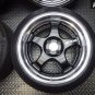 JDM Work Meister S1R 17 inch 7.5J +50 PCD 100 4H Black -based plating  No Tires