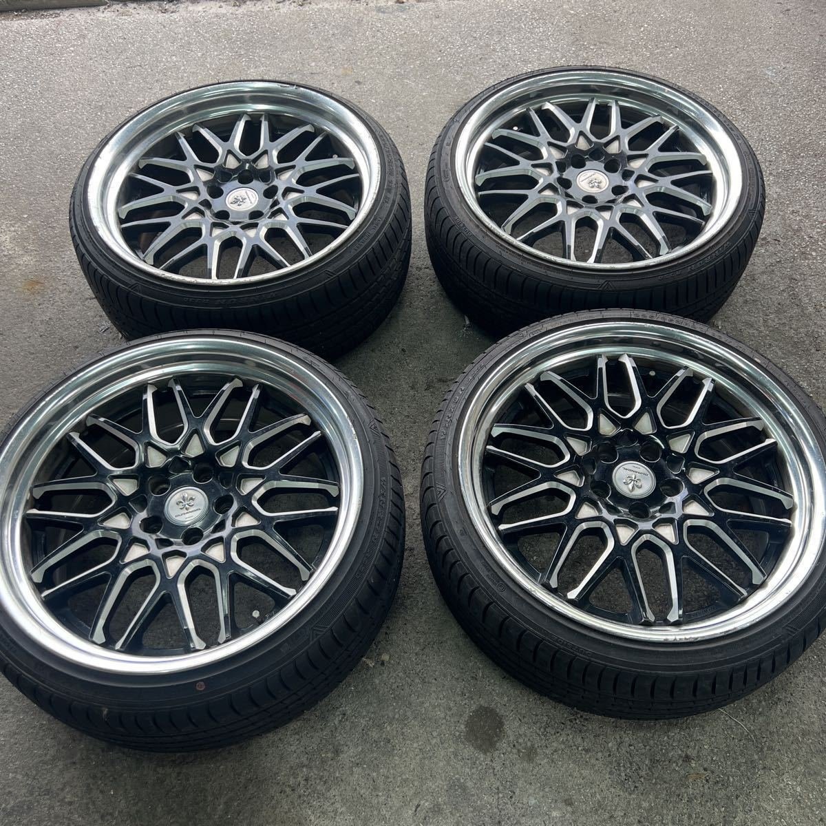 JDM 20 inch aluminum whe Tire width 225 mm aspect ratio 35% rim diamet ...