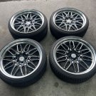 JDM 20 inch aluminum whe Tire width 225 mm aspect ratio 35% rim diamet No Tires