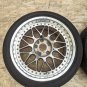 JDM Rare riverside plated mesh 17 inch 9J+35 PCD114.3 4 holes 5 holes No Tires