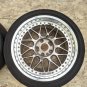 JDM Rare riverside plated mesh 17 inch 9J+35 PCD114.3 4 holes 5 holes No Tires