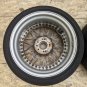 JDM Rare riverside plated mesh 17 inch 9J+35 PCD114.3 4 holes 5 holes No Tires
