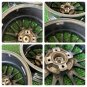 JDM WORK work STEEZ Steez 15 inch 100/4H 156.5J +38 PCD100 4 hole hub No Tires