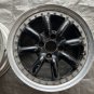 JDM Black Racing/156j+38actual value/4 hole 100/2wheels set Vintage li No Tires