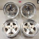 JDM FrontLine Frontline FLS05 15 inch 9.5J +1 +4H 4H 4 hole PCD100 Whe No Tires