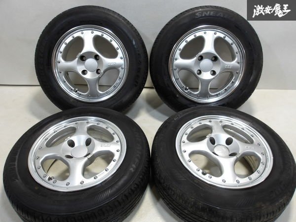 JDM Rare SSR MK2R SPEED STAR Speed Star 14 inch 6.5J +45 PCD100 4H 4 No Tires