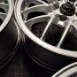 JDM V122574wheels156.5J 4hole PCD100 ET+40BLACK RACING Compact car mad No Tires
