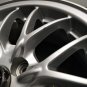 JDM V122574wheels156.5J 4hole PCD100 ET+40BLACK RACING Compact car mad No Tires