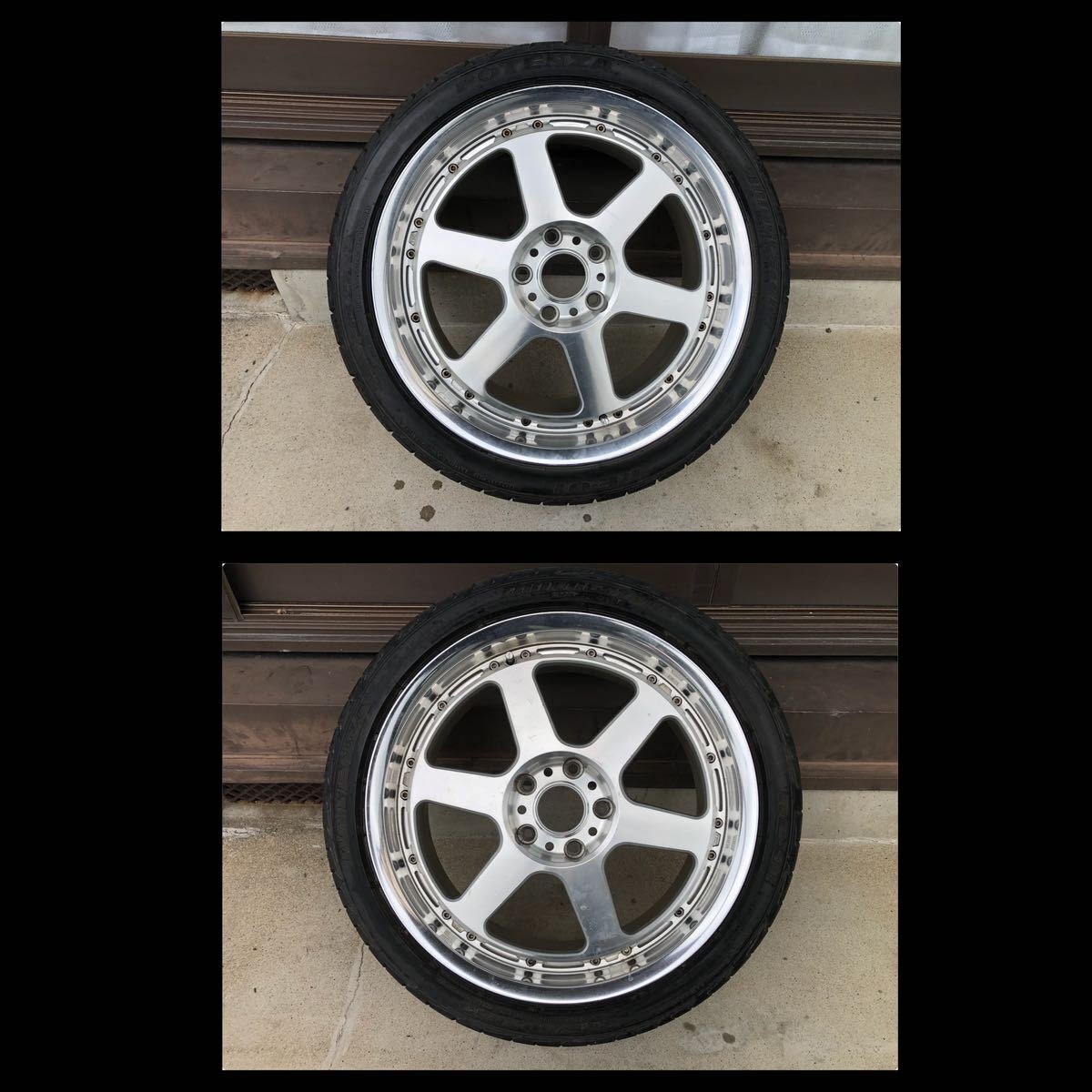 JDM 2wheels front and rear set RAYS Rays Fortuna IRV Mark 2 110 series No Tires