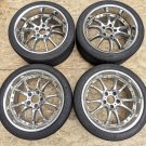 JDM RareMANARAY Manaray VR5 18 inch 8.5J+35 9.5J+35 PCD114.3 5 hole Si No Tires