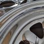 JDM Set of 5 Elster 8 Spoke Plated Steel Iron 15X6 6 PCD139.7 5 Hole Mitsubishi