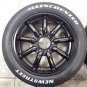 JDM M car compatible MC9 16 6H139.7 7.5J+35 Oren counter white letter No Tires