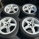 JDM Enkei WRC Tar Mac Evo 177J Offset 45 5 Holes Road Star Ran Evo Rar No Tires