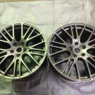 JDM Porsche Panamera Turbo S genuine 21inch aluminum 2wheels set / POP No Tires
