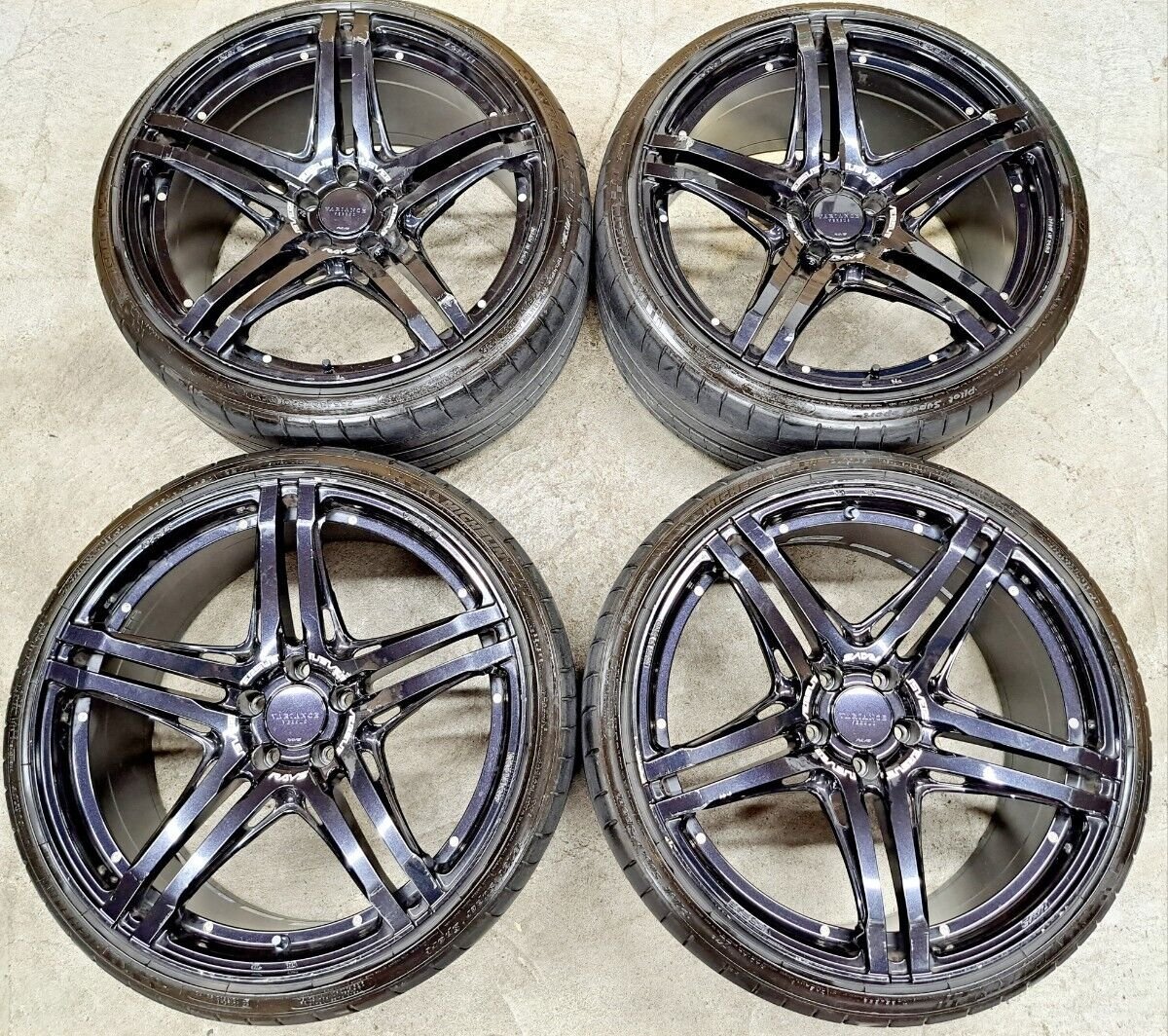 JDM Rays wheels Michelin Tire width 255 mm aspect ratio 30% rim diamet No Tires