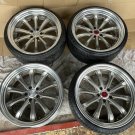 JDM workworkvarianza Varianza 9.5j+3110.5j+30235/30245/304wheels set 2 No Tires