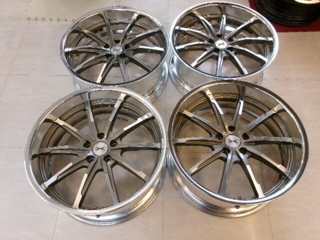 JDM Weds rim depth RareMAVERICK 710SR8.5J20 inch +35/9.5J20+30 PCD114 ...