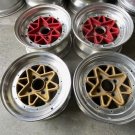 JDM Rare Super star SS05 6J/6.5Jx14 PCD114.3 4 pcs set road racer reba No Tires