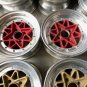 JDM Rare Super star SS05 6J/6.5Jx14 PCD114.3 4 pcs set road racer reba No Tires