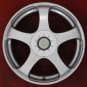 JDM used 4wheels set 5 spoke type big brake compatible after market al No Tires