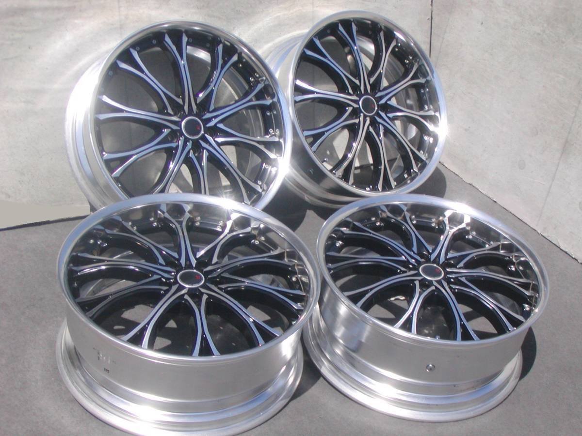 JDM M`Z Speed JJ Cromo 8J 8.5J HR Alphard Vellfire Estima Crown Camry Voxy Ody