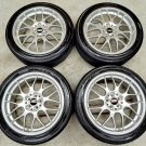 JDM Best BBS RGR wheel 4wheels set 215/45R18 2021 Yokohama ADVAN db Su No Tires