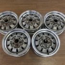 JDM crown genuine 14 inch 5.5J PCD114.3 5H decoration iron chin steel wheel used