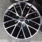 JDM Exhibition wheel set of 4 Volvet Premium BS4 Black Polish 6.5J15 4 No Tires
