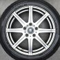 JDM 17in 7J +55 PCD114.3 Tire width 215 mm aspect ratio 50% rim diamet No Tires