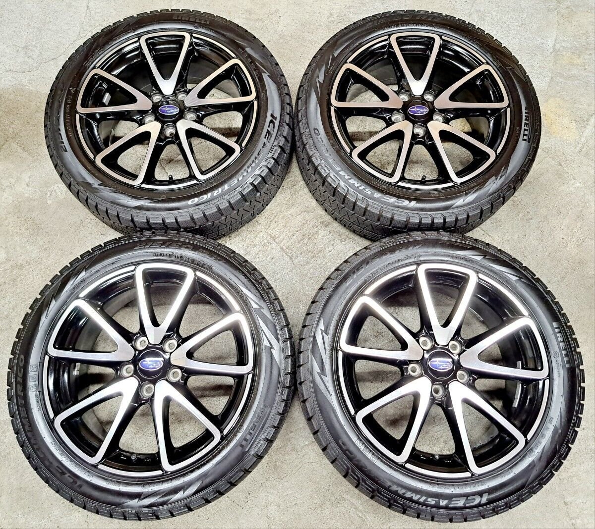 JDM Almost Subaru Levorg genuine option wheel 4wheels 2021 Pirelli Asy No Tires