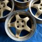 JDM LORBER 16 inch 7J 4 hole PCD 100 offset 42 used aluminum wheel 4wh No Tires