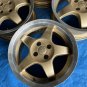 JDM LORBER 16 inch 7J 4 hole PCD 100 offset 42 used aluminum wheel 4wh No Tires