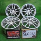 JDM 5EO238BA16 ENKEI Milky Mitsubishi genuine 17 inch aluminum wheels  No Tires