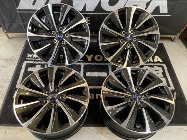 JDM Wheels only 4wheelsSet Many safe images Subaru genuine current typ No Tires