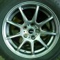 JDM L0112 4 with 195/65 Tire width 195 mm aspect ratio 65% rim diamete No Tires