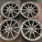 JDM RarePIAA MOTORISMO 187.5J+53 114.3/5H Recommended Size for Noah Vo No Tires