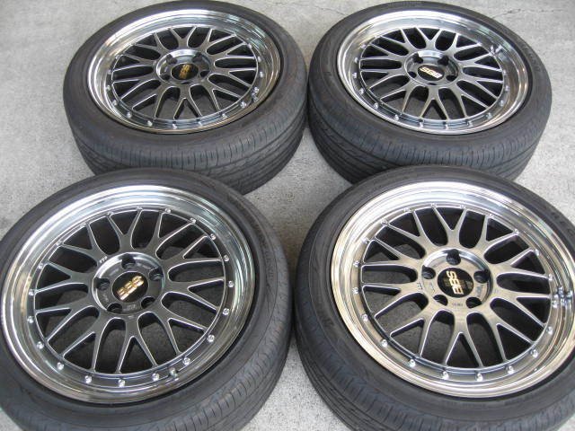 JDM ? Ali BBS LM275 Diamond Black 18inch 4wheels No Tires
