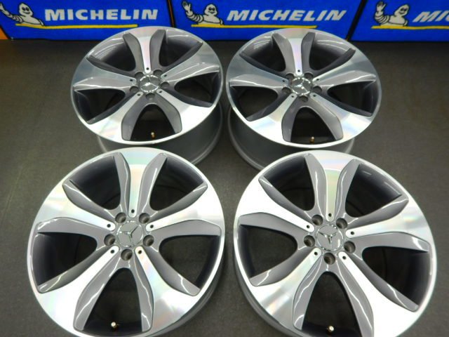 JDM W222 type S class genuine 5 spoke 8.5J19+36 5112 Rare front and re No Tires