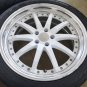 JDM Tires New WORK GNOSIS Gnostic GS1SR Deep Rim 8.5J+45 8.5J+38 245/4 No Tires