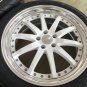 JDM Tires New WORK GNOSIS Gnostic GS1SR Deep Rim 8.5J+45 8.5J+38 245/4 No Tires