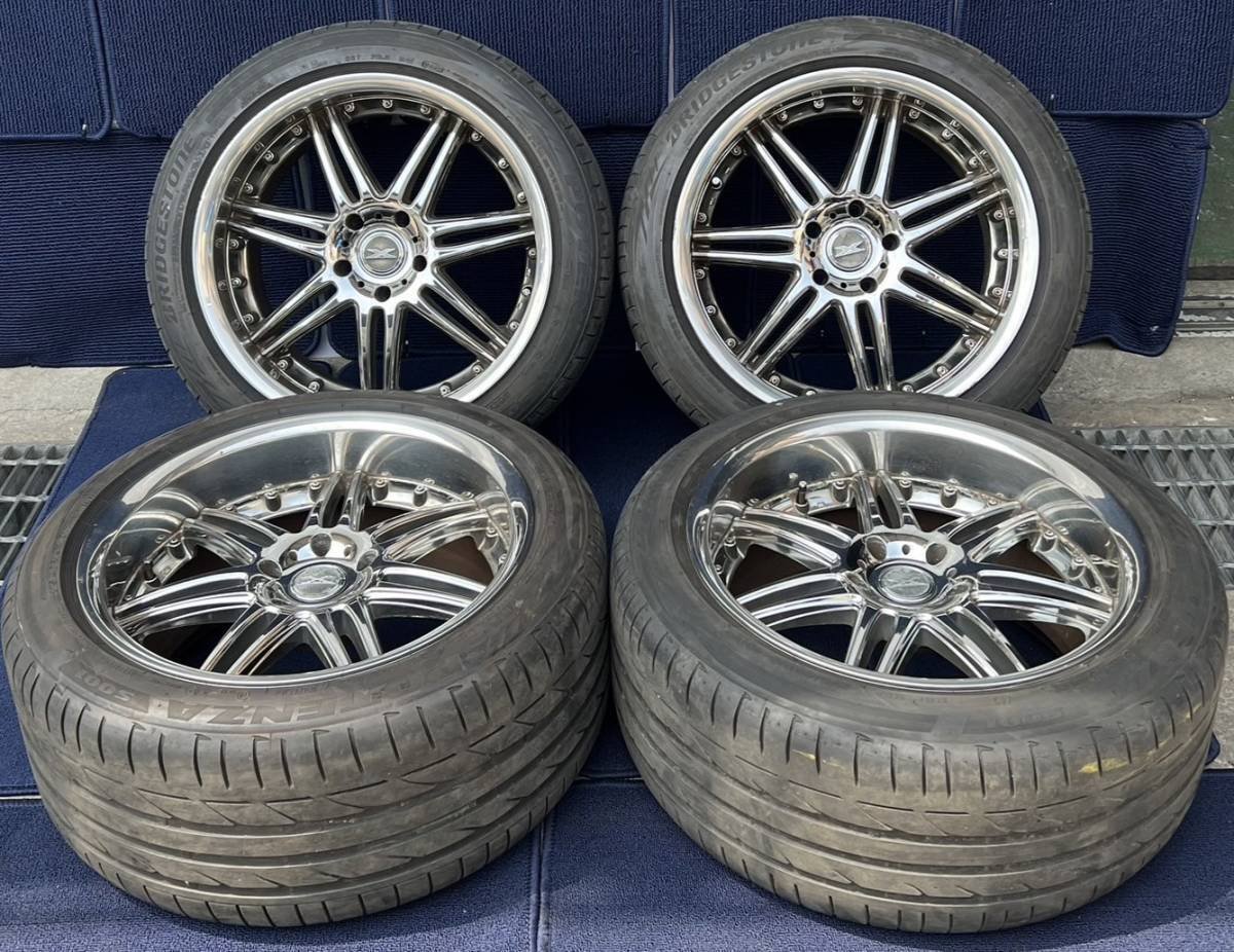 JDM Rare Item RAYS Rays X603 19 inch wheel 4wheels 199J/10J +20/18 PCD No Tires