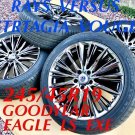 JDM 19 inch Rays Vouge 2 Tire width 245 mm aspect ratio 45% rim diamet No Tires