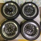 JDM Limited product BBS LM black mirror wheel set nut lock nut manual No Tires