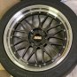 JDM Limited product BBS LM black mirror wheel set nut lock nut manual No Tires