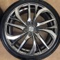 JDM Weds Leonis TE 19 in Tire width 225 mm aspect ratio 40% rim diamet No Tires