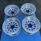 JDM RareEnkei Hurricane Racing 8.5J15 5H/139.7 wheels 4wheels No Tires