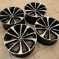 JDM Remove new car Bentley Bentayga genuine wheel 4wheels set black po No Tires