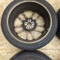 JDM RareWORK EMOTION CR kiwami 18 inch 7.5J +47 PCD100 5 hole Dunlop 2 No Tires
